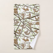 Het glimlachen van het Patroon van de Sleuf Bad Handdoek (Handdoek)