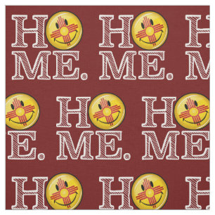 Het glimlachen van New Mexico Flag house Warmer Stof