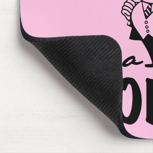 Het glimlachen van nieuwe Opa T-shirts en cadeautj Muismat (Hoek)