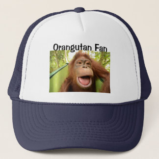 Het glimlachen van Orangutan Trucker Hat Trucker Pet