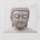 Het glimlachen van Serene Buddha Inspirerend Love Briefkaart (Voorkant)