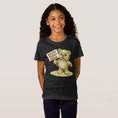 Het glimlachen van Teddy Bear T-shirt (Voorkant volledig)