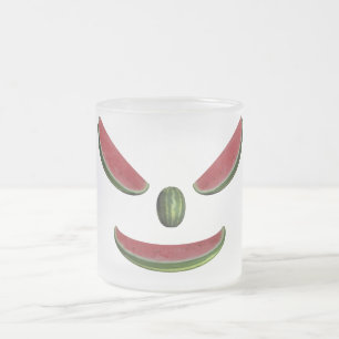 Het glimlachen Watermeloenen Matglas Koffiemok