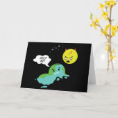 Het globale Verwarmen Kaart (Gele Bloem)