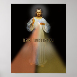 Het goddelijke Mercy Vilnius Devotional Afbeelding Poster