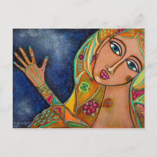 Het goddelijke mysterie Briefkaart (Voorkant)