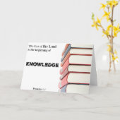 Het godsdienstige kaart-Begin van Afstuderen van Kaart (Gele Bloem)