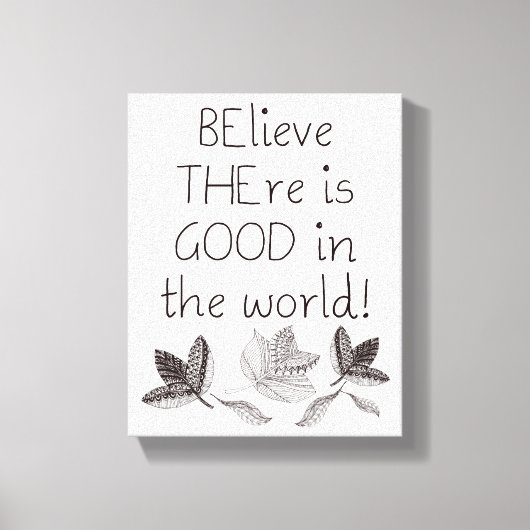 Het goede 8 x 10-inch verloopdoek zijn canvas afdruk (Voorkant)