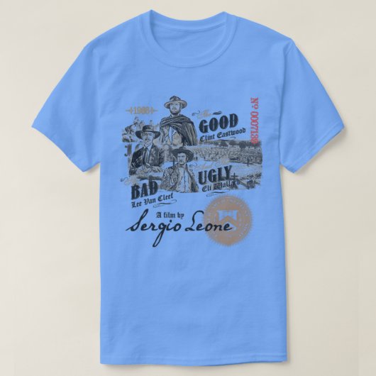 Het goede, het slechte en het lelijke t-shirt (Design voorkant)