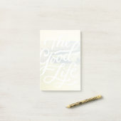 Het goede leven 2 post-it® notes (Op bureau)