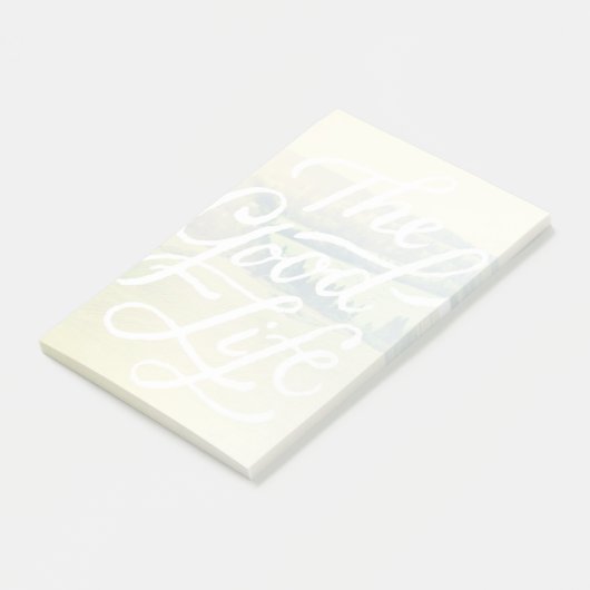Het goede leven 2 post-it® notes (Schuin)