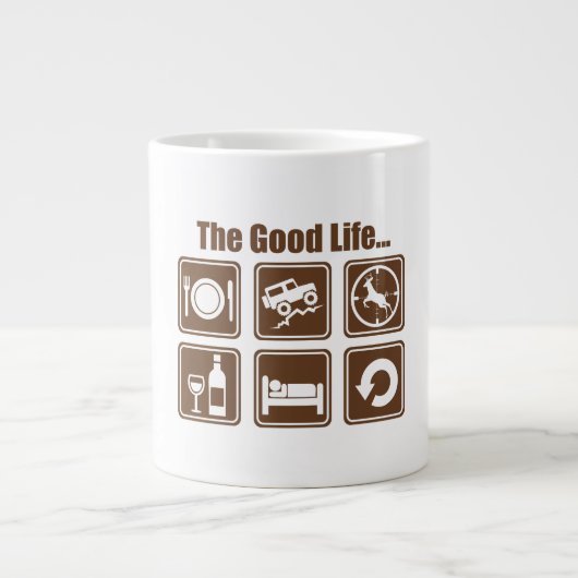 Het goede leven jumbo beker (Voorkant)