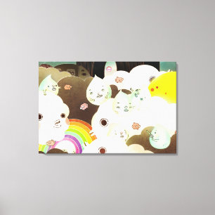 Het goede oude Britse weer van 2014 Canvas Afdruk
