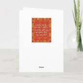 het goede vrienden begroeten kaart (Achterkant)