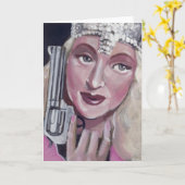 Het goede Wenskaart van de Heks Kaart (Gele Bloem)