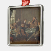 Het gokhuis metalen ornament (Links)