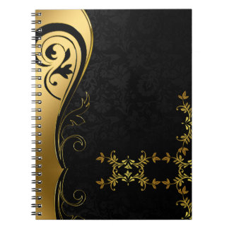 Het Gold Leaf-Collectie - het Leaf-Notitieboek Notitieboek