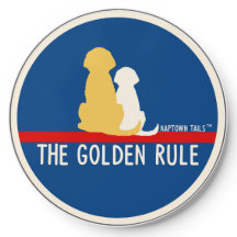 Het Golden Rule Wireless Charger Hondenliefhebber