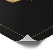 Het Goldfinch 24x36 grote kunst Poster (Hoek)