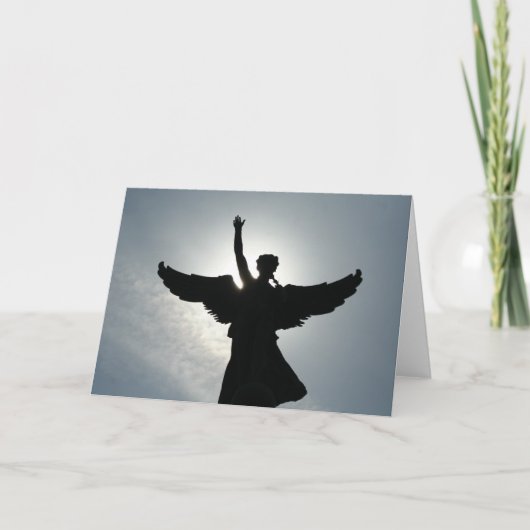 Het Golven van de Engel Kaart (Voorkant)