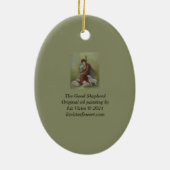 Het Good Shepherd Ceramic Ornament (Achterkant)