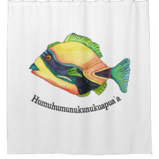 Het gordijn van de Humuhumu-douche