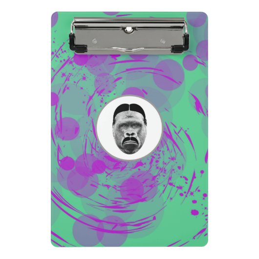 Het Gorilla Mini-klembord Mini Klembord (Voorkant)