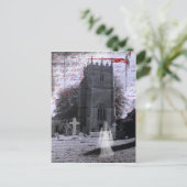 Het gothic Achtervolgde Briefkaart van de (Staand voorkant)