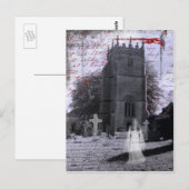 Het gothic Achtervolgde Briefkaart van de (Voorkant / Achterkant)