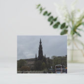 Het Gothic Scott Monument in Edinburgh Briefkaart (Staand voorkant)