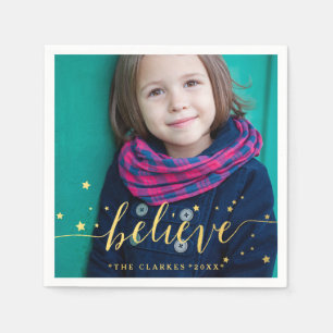 Het goud gelooft Manuscript de Servetten van het