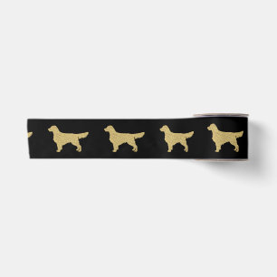 Het goud schittert Golden retriever Lint