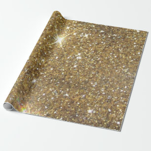 Het Goud van de luxe schittert - Gedrukt Cadeaupapier