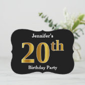 Het Goud van Faux kijkt de 20ste Partij van de Kaart (Staand voorkant)