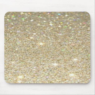 Het Goud van Faux schittert Mousepad, schittert Muismat