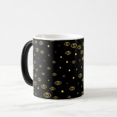 Het Goud van Neolution - WeesZwarte Magische Mok (Voorkant links)