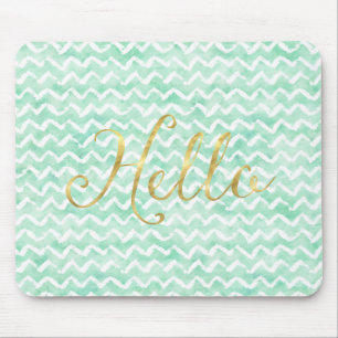 Het Gouden Hallo van de elegante van de Munt van Muismat