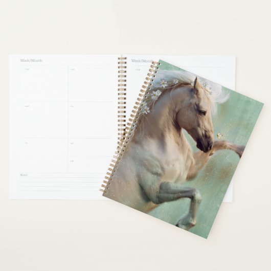Het gouden hengstenpaard - planner (Display)