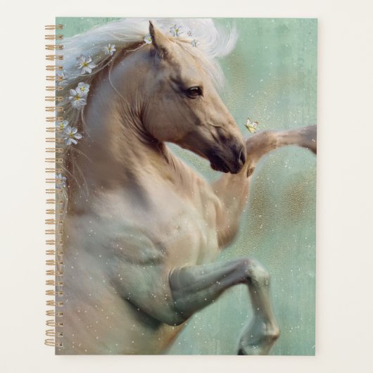 Het gouden hengstenpaard - planner (Voorkant)