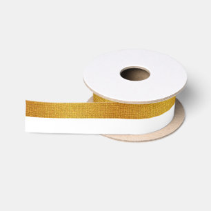 Het gouden Patroon van het Kenteken van de Strepen Lint