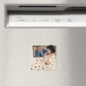 Het gouden Roos Magneet (Insitu (Vaatwasser))