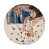 Het gouden Roos Snijplank (Voorkant)