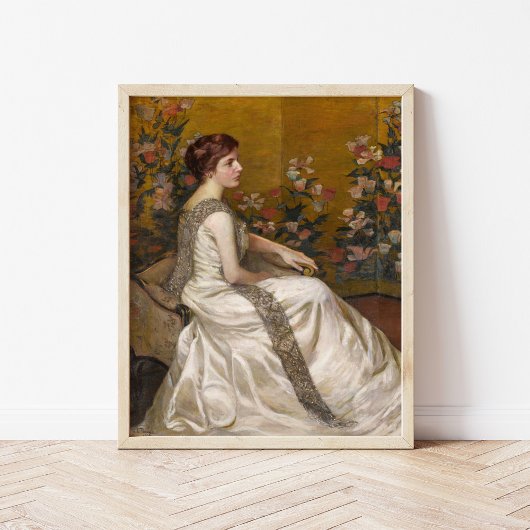 Het gouden scherm | Lilla Cabot Perry Poster