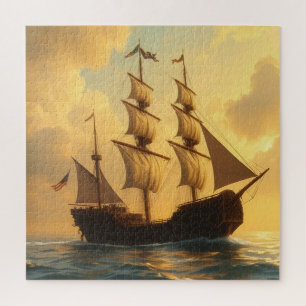 Het Gouden Schip Legpuzzel