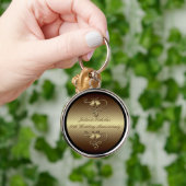 het Gouden Sleutelhanger van het 50ste Jubileum (Hand)