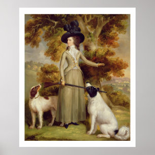 Het graafschap Effingham met Pistool en Shooting d Poster