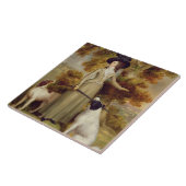 Het graafschap Effingham met Pistool en Shooting d Tegeltje (Zijkant)