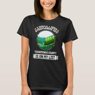 Het graafschap Tishomingo staat op mijn lijst Natu T-shirt
