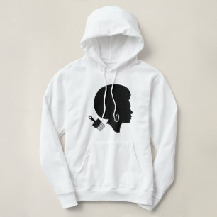 HET GRAFISCHE ONTWERP VAN DE VROUW AFRO HOODIE