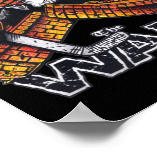 Het grafische Ontwerp van het Gezicht van het Hock Poster (Hoek)